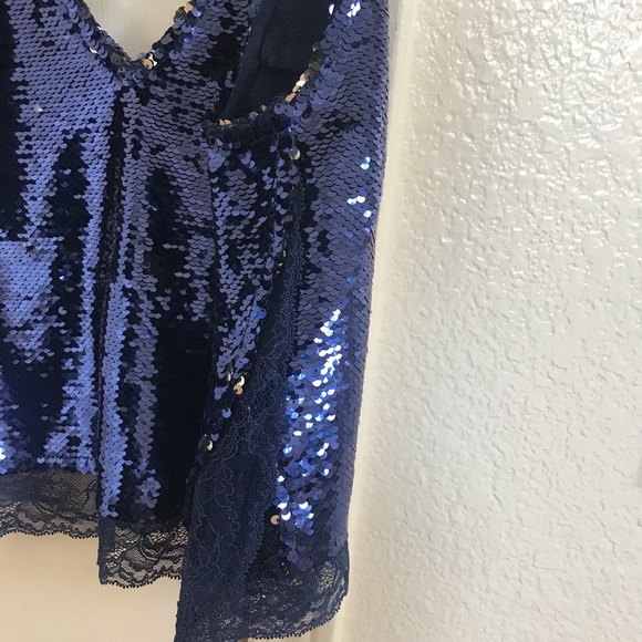 Intimately Free People Surplice Sequin Cami - Picture 4 of 5